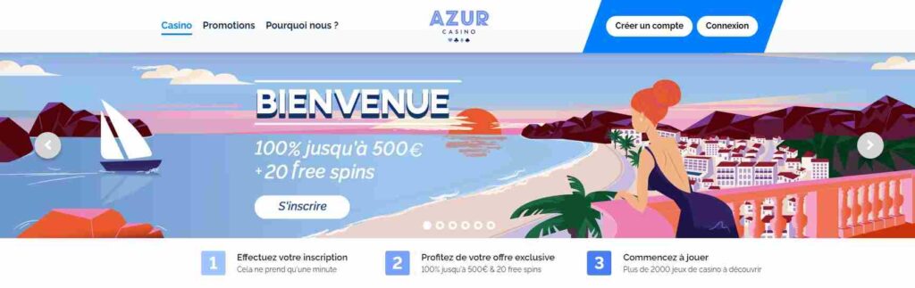 casinos en ligne populaires - azur casino